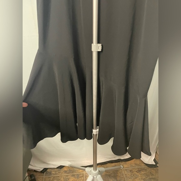 Three‎ Flaggs vintage VTG Elegant Black Skirt SIZE 10 - Picture 8 of 9